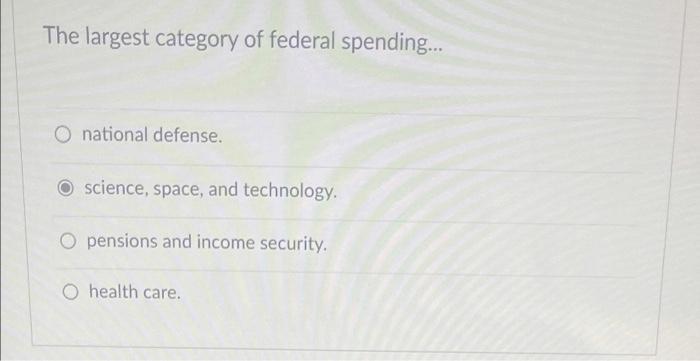 solved-the-largest-category-of-federal-spending-national-chegg