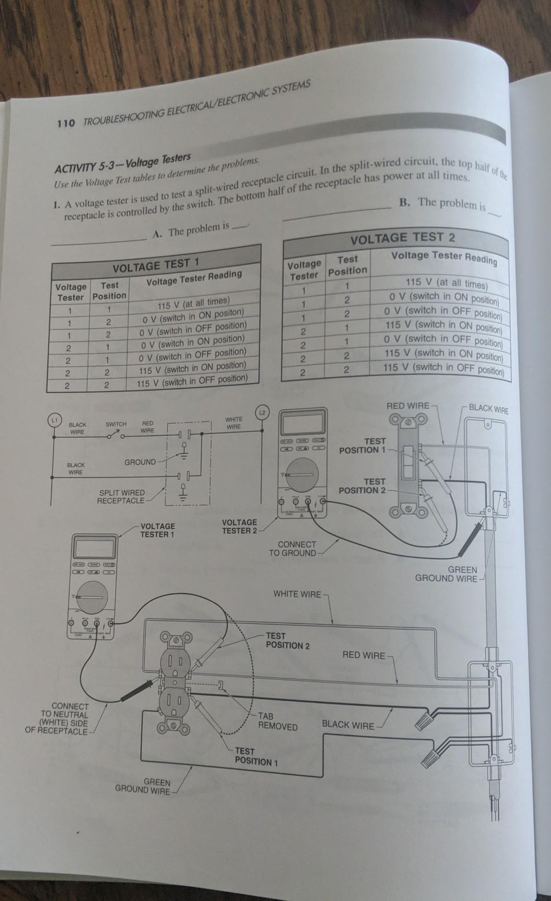 Solved 110 TROUBLESHOOTING ELECTRICAL/ELECTRONIC SYSTEMS