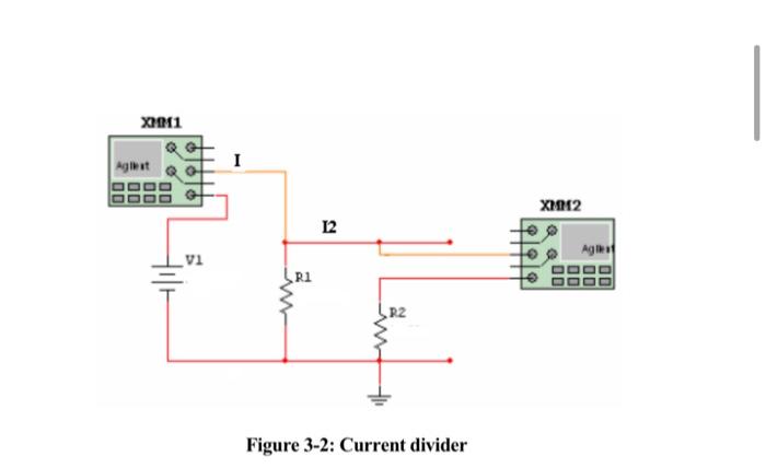 For the current divider circuit in Figure 3-2 and | Chegg.com