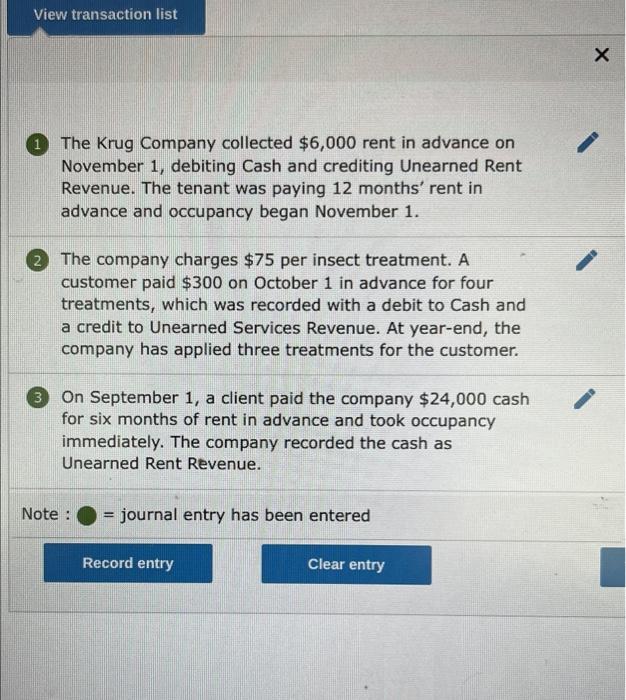 Solved Record Adjusting Journal Entries For Each Separate Chegg Com