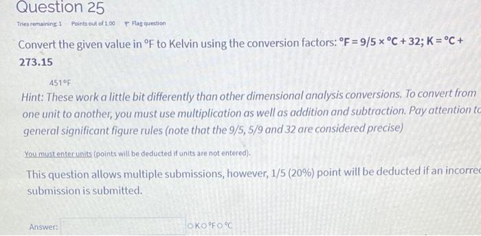 SOLVED: Given F = (9/5)C + 32, the conversion formula for