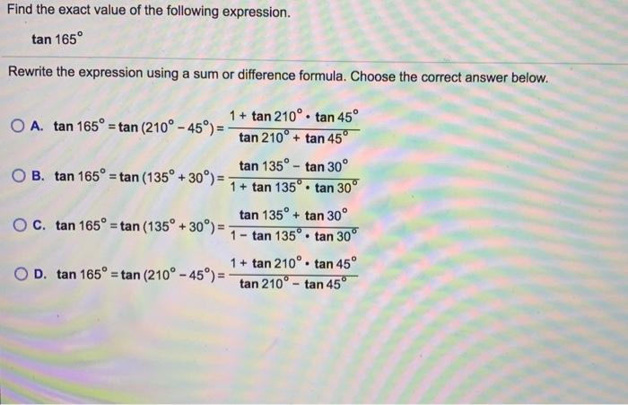 solved-find-the-exact-value-of-the-following-expression-cos-chegg