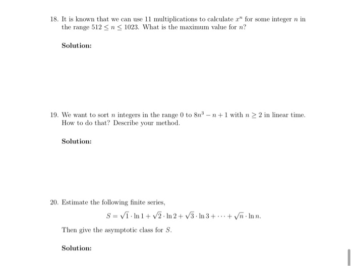14. What is the minimum number of multiplications we | Chegg.com