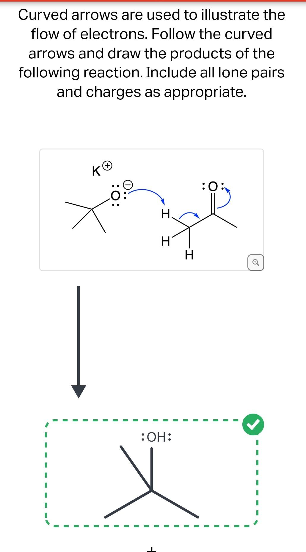 Solved Curved arrows are used to illustrate the flow of | Chegg.com