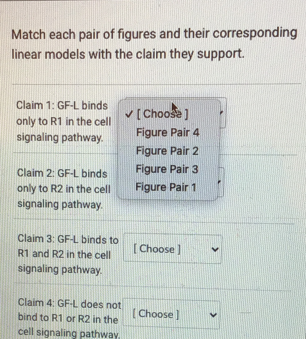 Solved Match each pair of figures and their corresponding | Chegg.com