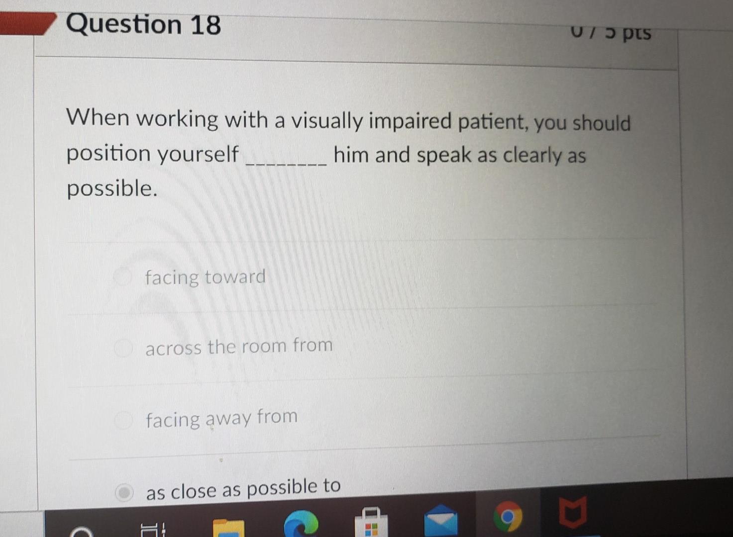 Solved Question 18 U pts When working with a visually