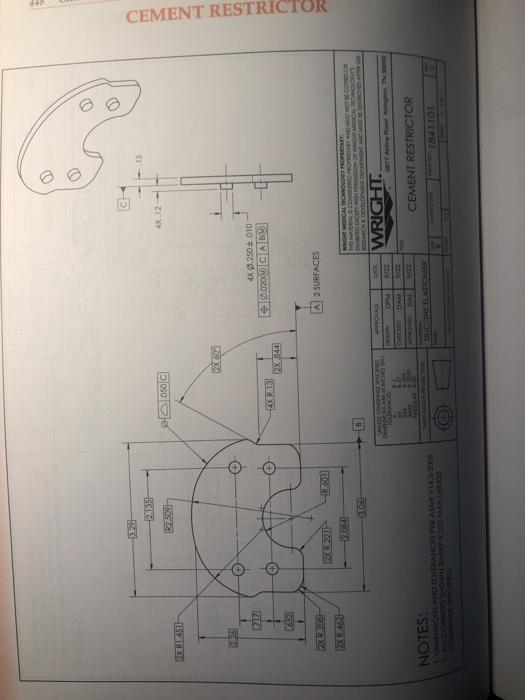 Solved 1 15 00C 4X.12 - CEMENT RESTRICTOR ZE 4x9.250010 | Chegg.com