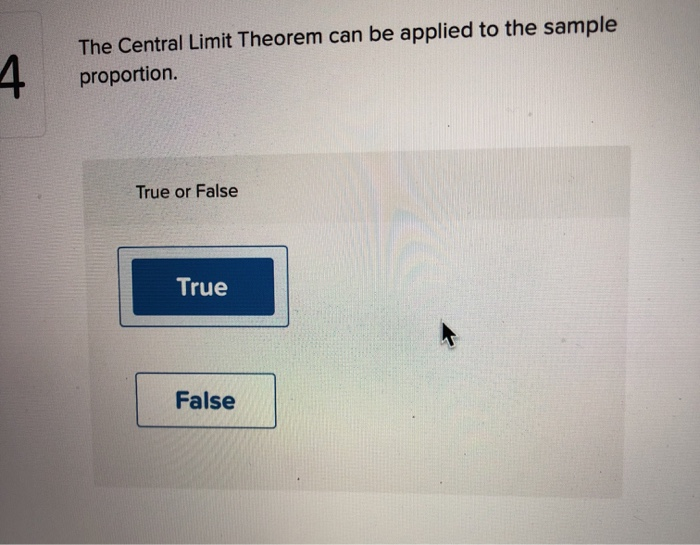 Solved The Central Limit Theorem Can Be Applied To The | Chegg.com