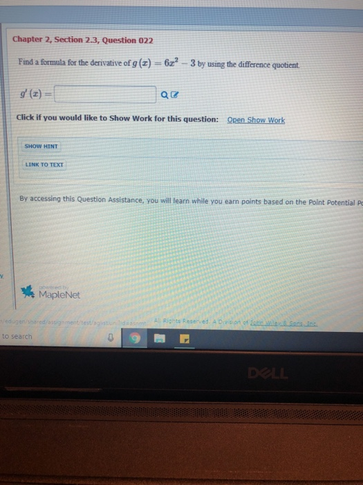 Solved Chapter 2, Section 2.3, Question 022 Find a formula | Chegg.com