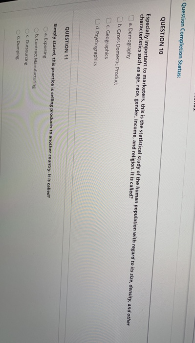 Solved Question Completion Status: QUESTION 1 As discussed | Chegg.com