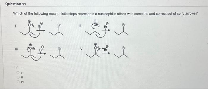 Solved Which of the following mechanistic steps represents a | Chegg.com