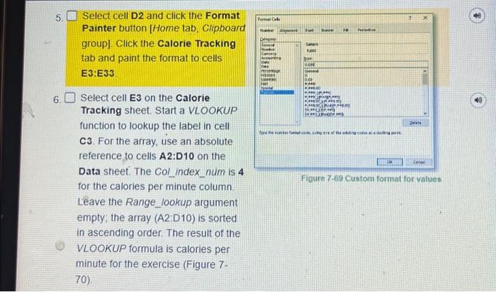 Solved 5. Select cell D2 and click the Format Painter button | Chegg.com