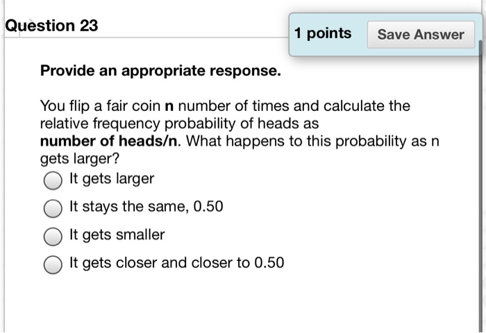 Solved Question 23 1 Points Save Answer Provide An | Chegg.com