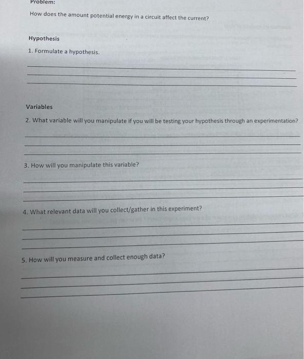 how to manipulate variables in an experiment