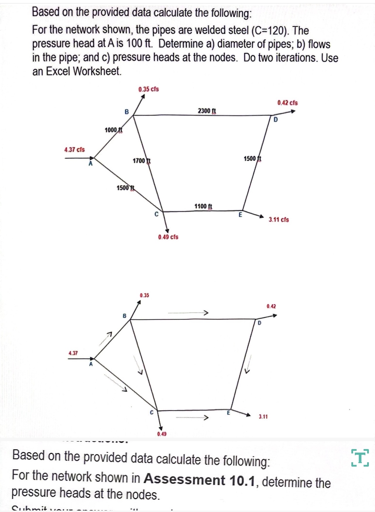 Solved Based on the provided data calculate the | Chegg.com