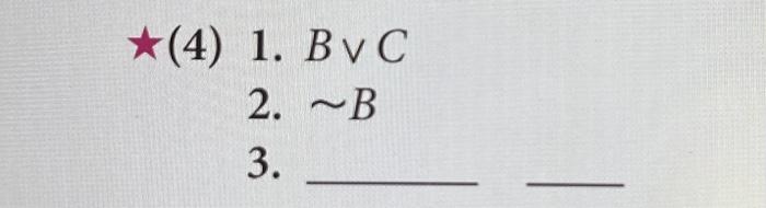 Solved for each of the following list of premises, derive | Chegg.com