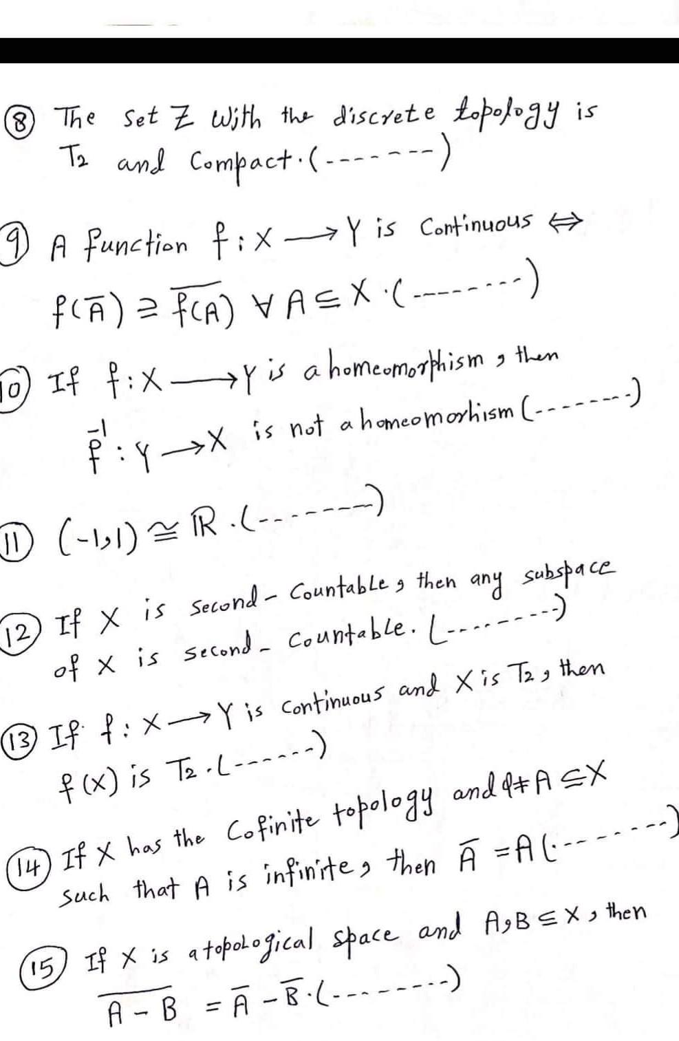 Solved The Set Z With The Discrete Topology Is Tz And C Chegg Com