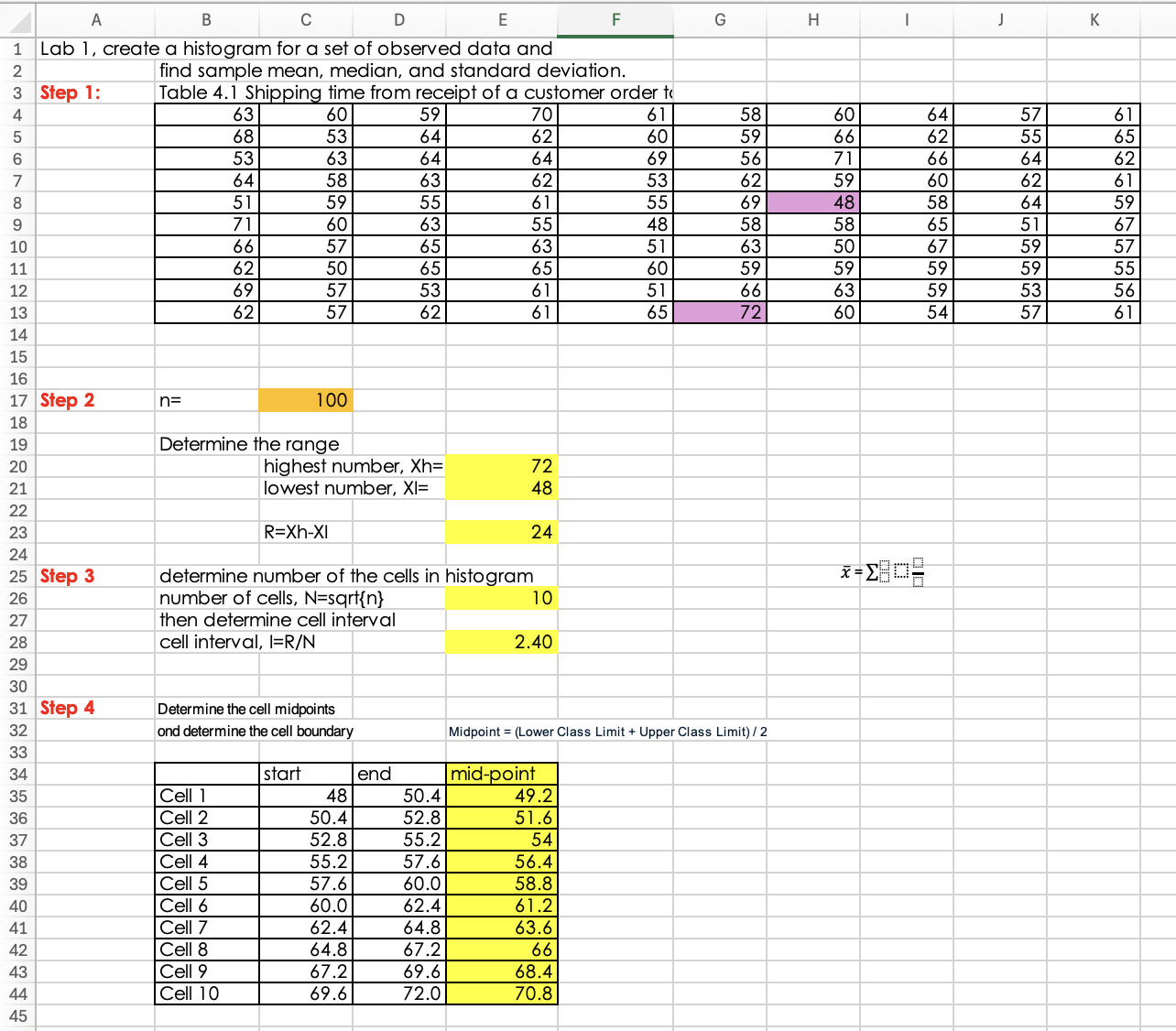 Solved Please solve it in Excel together with all formula, I | Chegg.com