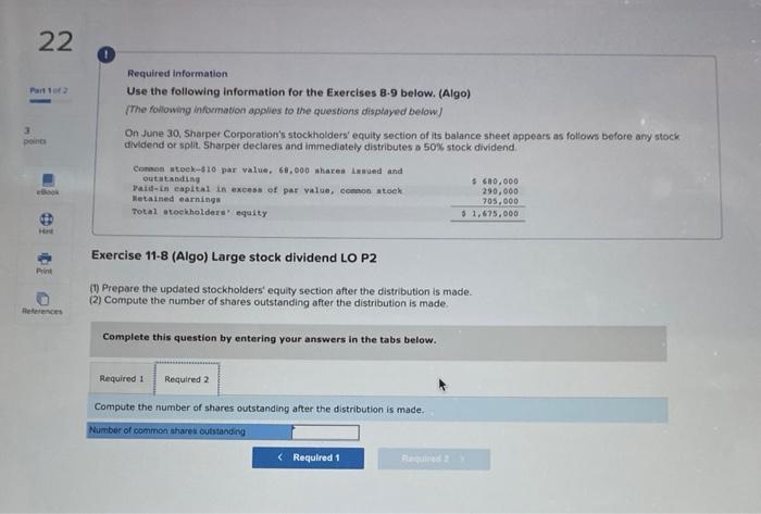 Solved Required information Use the following information | Chegg.com