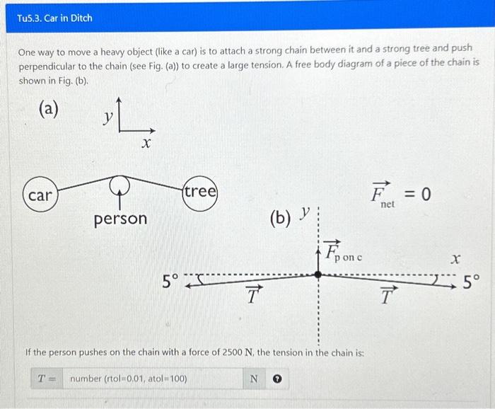 Solved One way to move a heavy object (like a car) is to