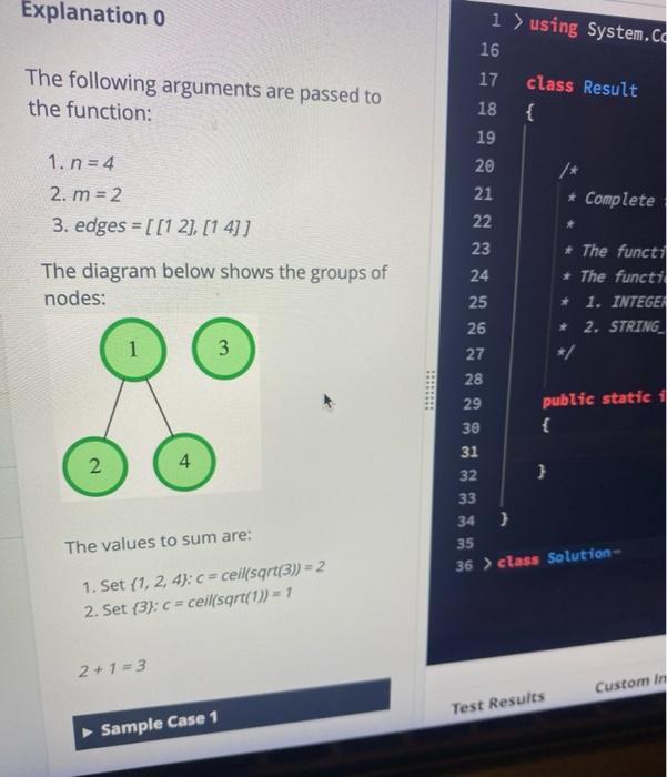 Solved Function Description Complete the function | Chegg.com