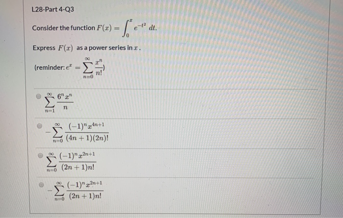 Solved L28 Part 4 Q3 Consider The Function F 2 Express Chegg Com