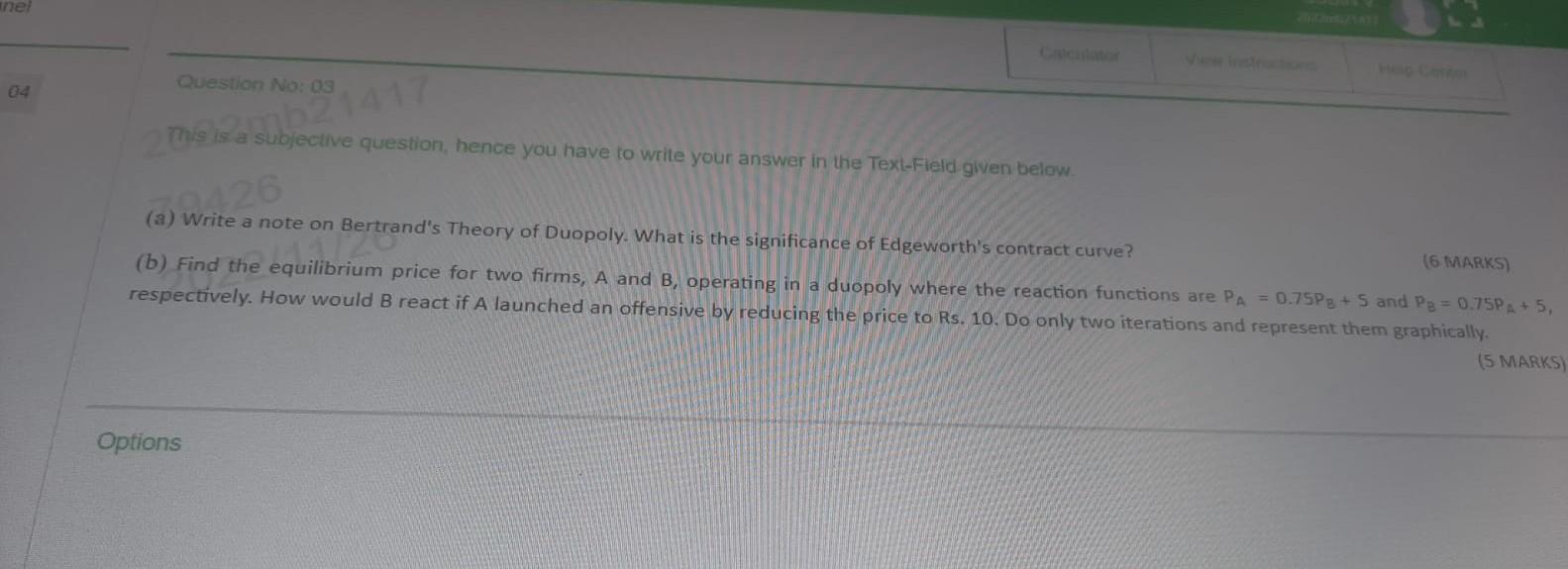 Solved This is a subjective question, hence you have to | Chegg.com