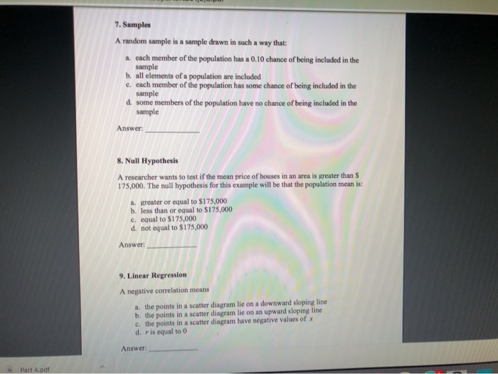 Solved 1. Organizing Data In a frequency distribution, the | Chegg.com