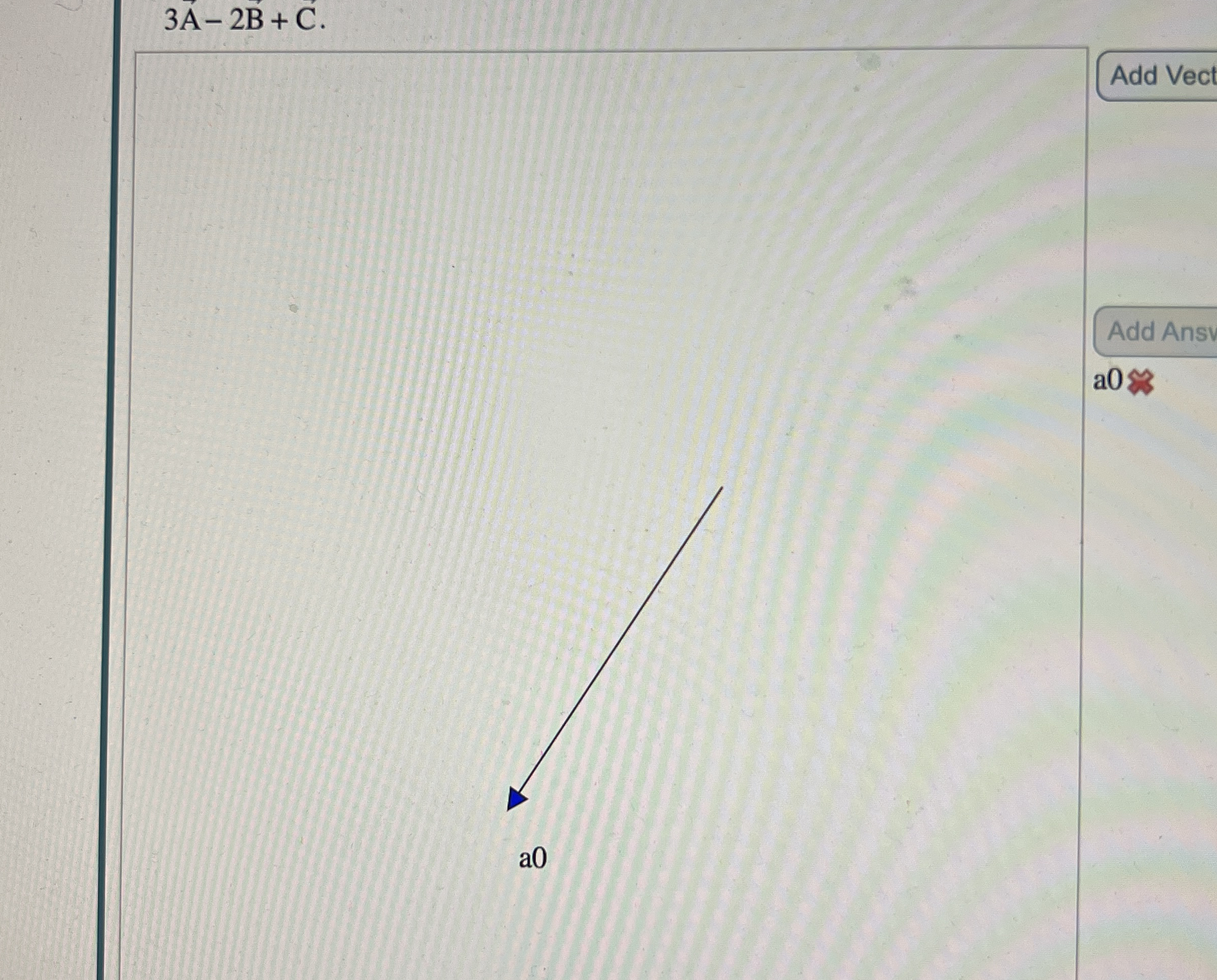 3A-2B CWhat would the vectors for this look like, as | Chegg.com