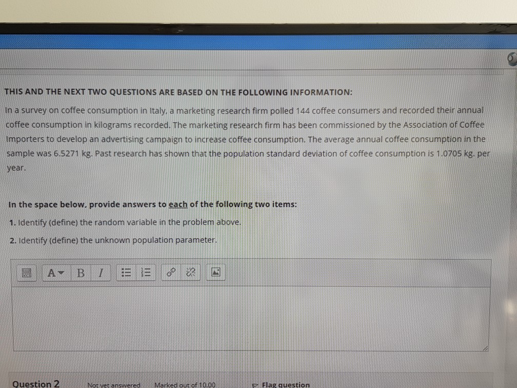 Solved Question 2 Not yet answered Marked out of 10.00 p | Chegg.com