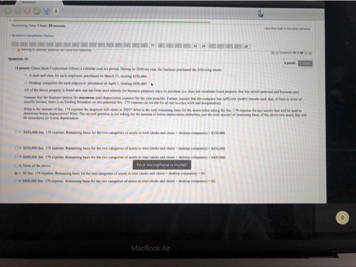 Solved Question Completion Status Question 15 4 points (4 | Chegg.com