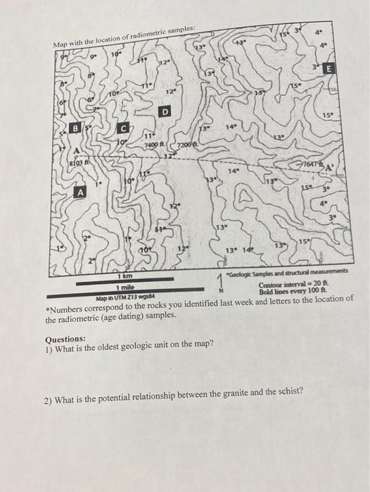 Solved What Is The Age Of The Rock? Step 1: Determine Number 