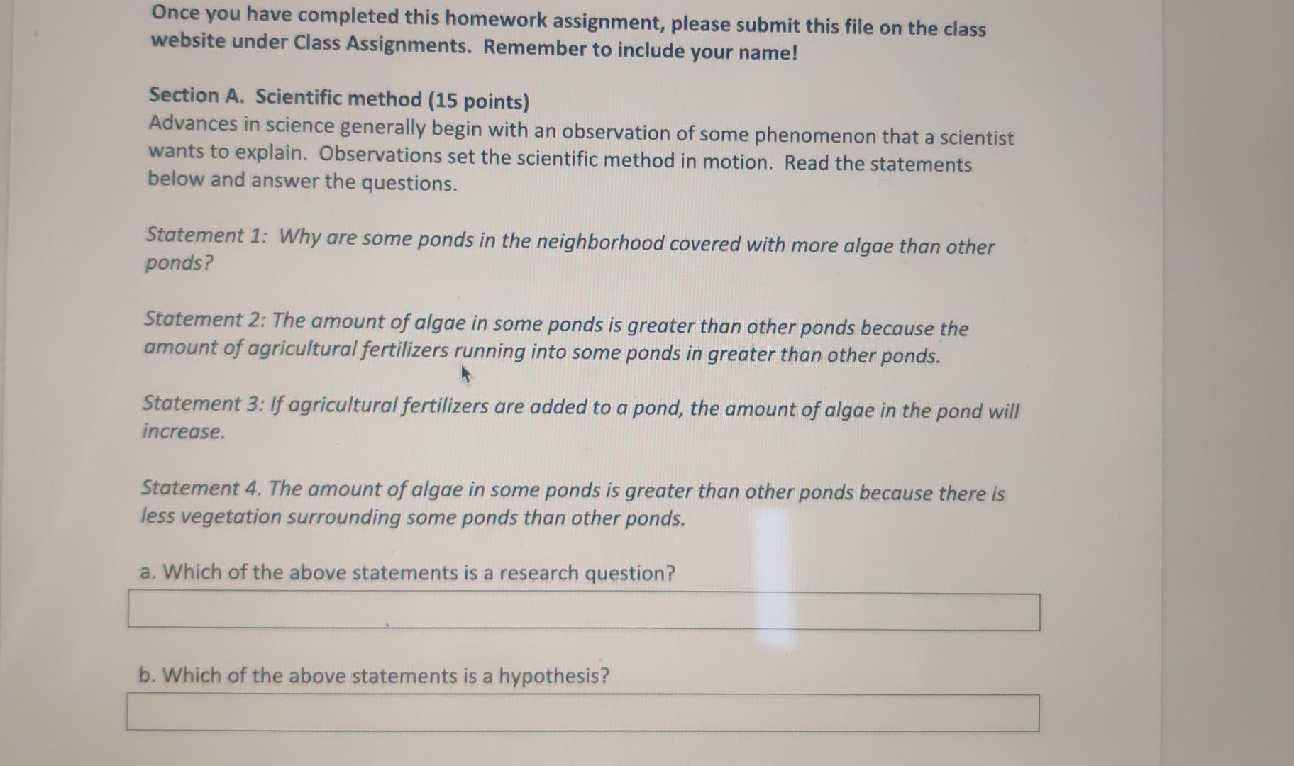 Solved Once you have completed this homework assignment, | Chegg.com