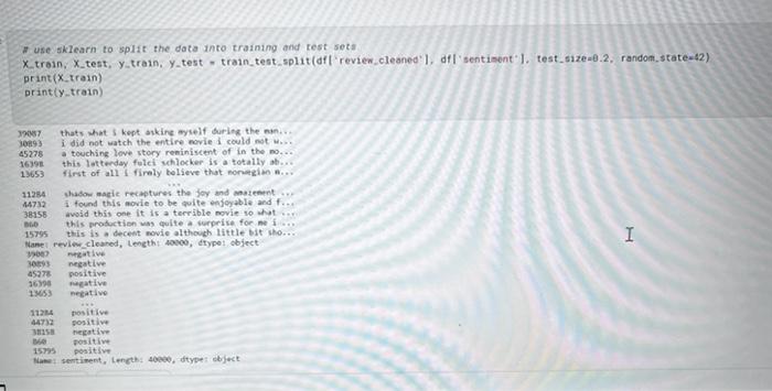 Solved Using Sklearn1. Remove 5 stop words from the dataset | Chegg.com