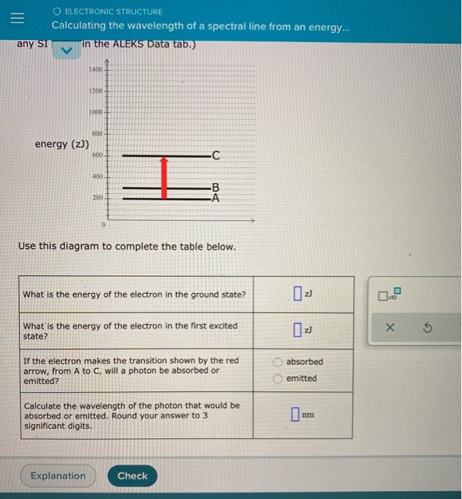 Solved The energy E of the electron in a hydrogen atom can | Chegg.com