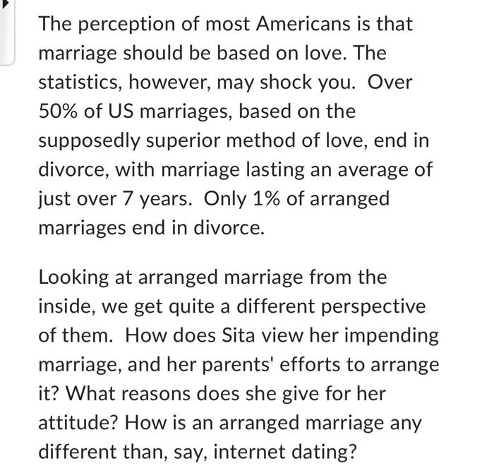 The Perception Of Most Americans Is That Marriage 7155