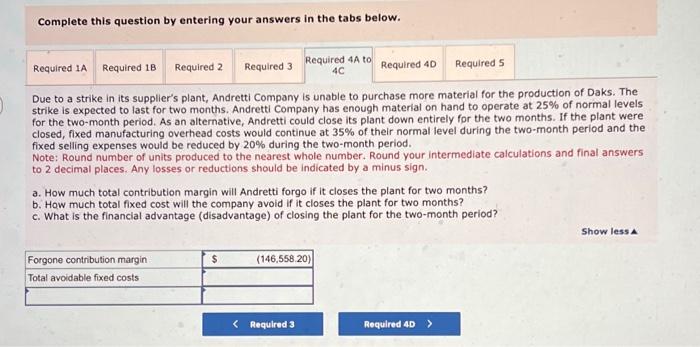 Solved Problem 13-19 (Algo) Relevant Cost Analysis In A | Chegg.com