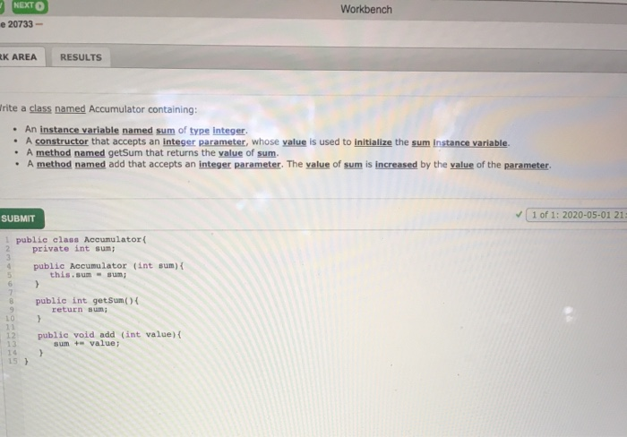 Solved (JAVA) could someone please explain to me each line | Chegg.com