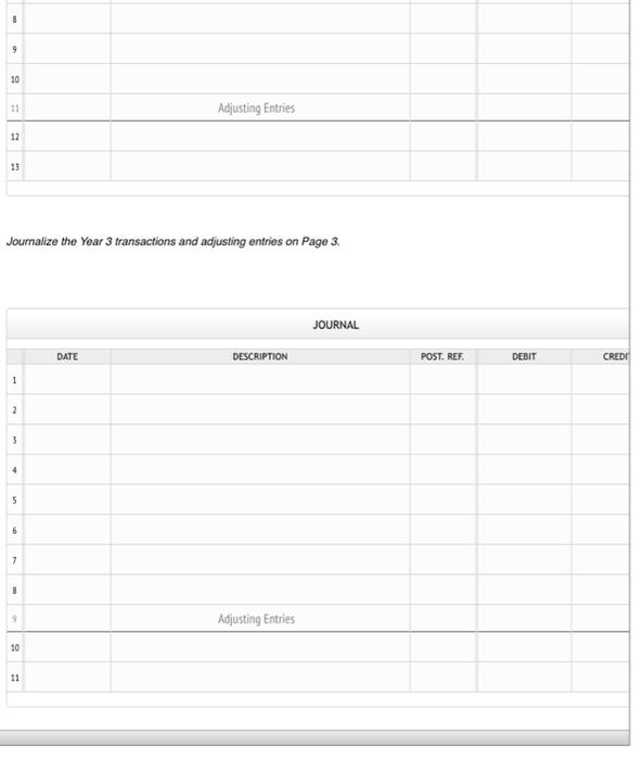 Solved instructions Chart of Accounts Journal Instructions | Chegg.com