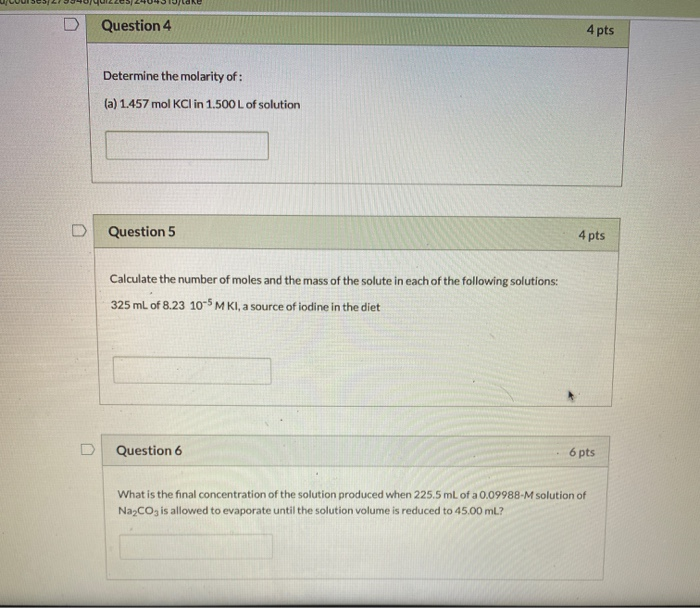 Solved D Question 2 6 pts Determine the following to four | Chegg.com
