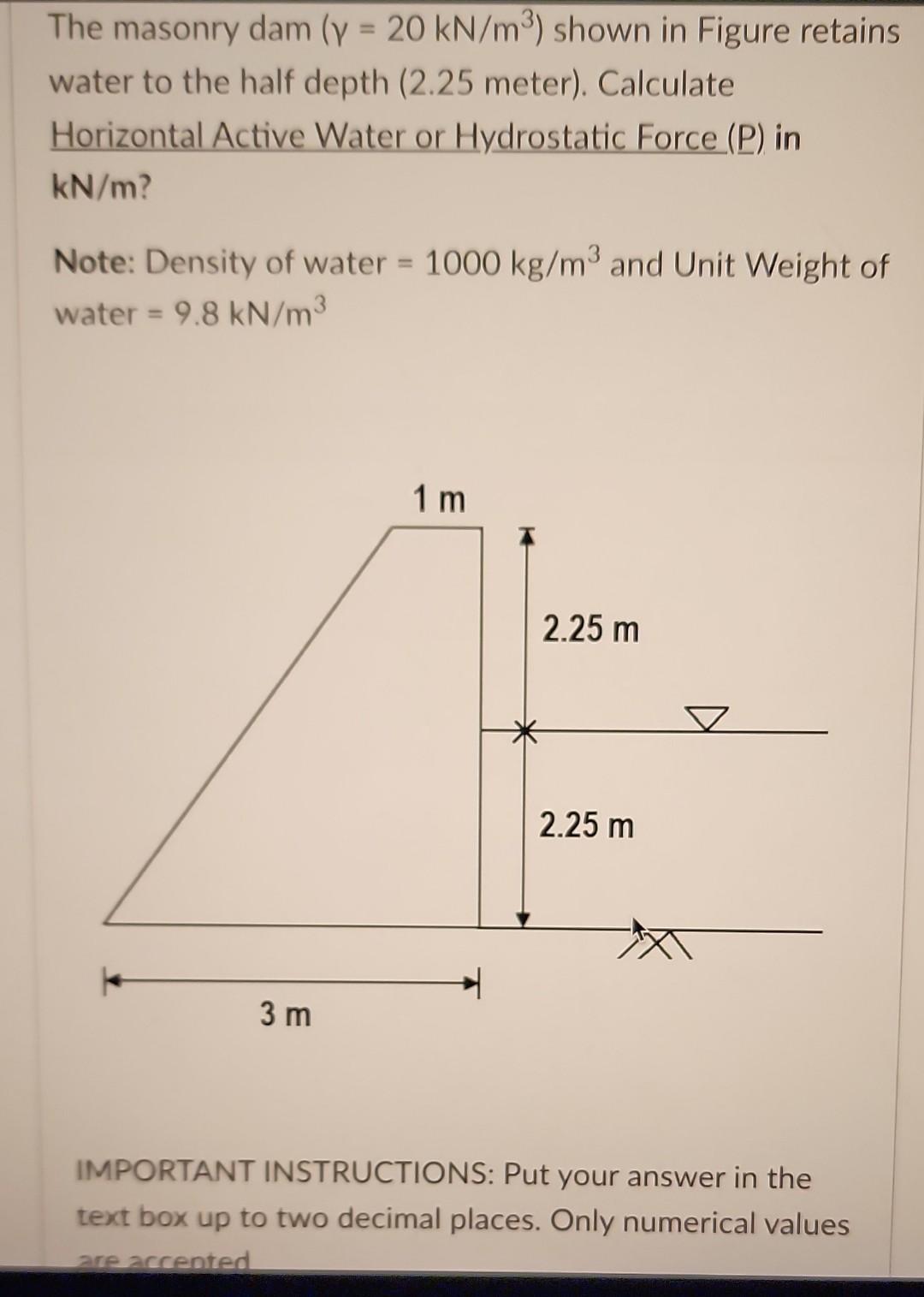 solved-the-masonry-dam-y-20-kn-m2-shown-in-figure-59-off