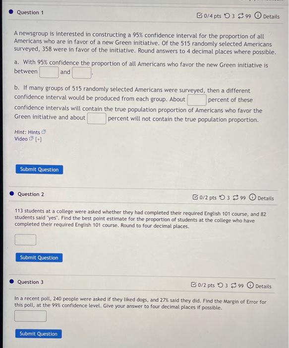 Solved A Newsgroup Is Interested In Constructing A 95% | Chegg.com