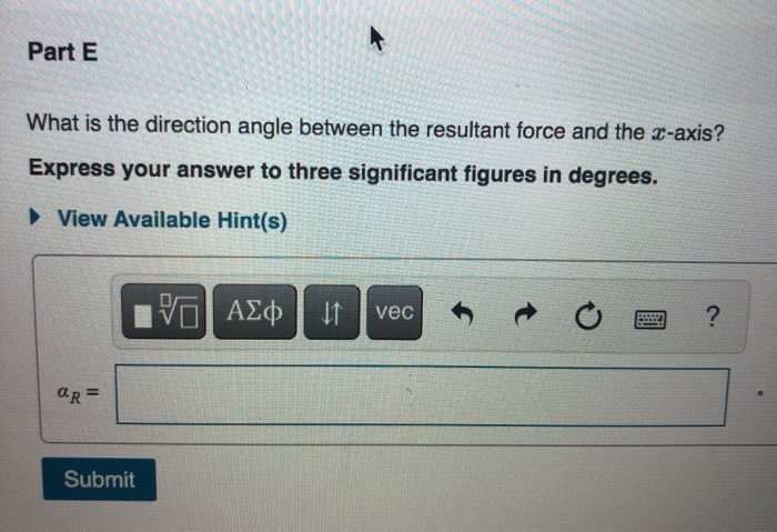 Solved Part C Calculate the z-component of the resultant | Chegg.com