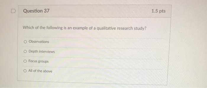 Solved D Question 36 1.5 pts The rating scale below is an | Chegg.com