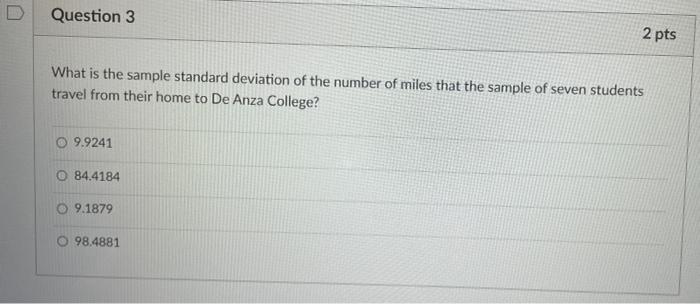 Solved Use the following scenario to answer questions 1-4: | Chegg.com