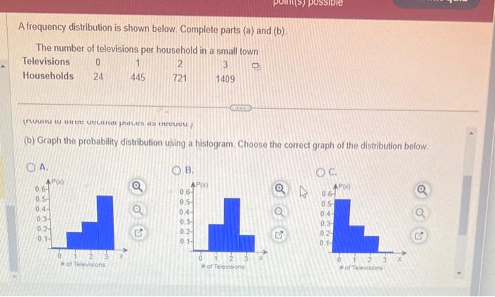 Solved A Frequency Distribution Is Shown Below. Complete | Chegg.com