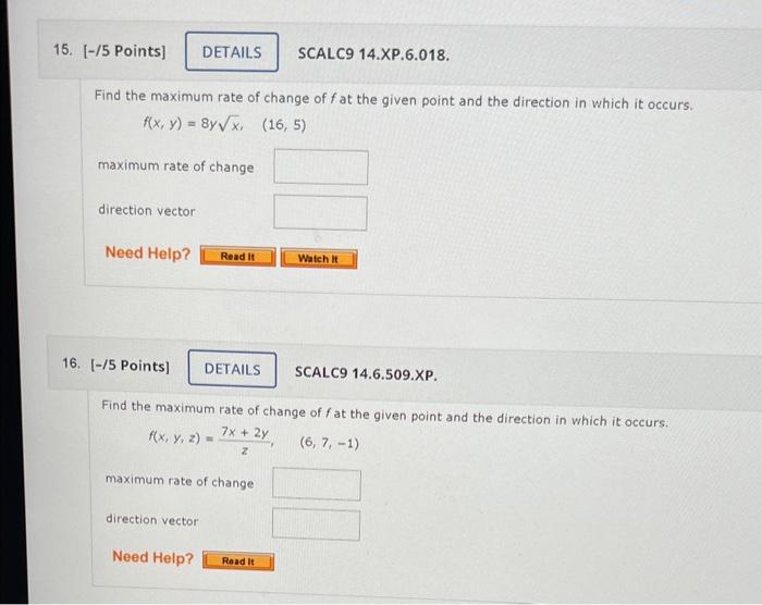 Solved Find the maximum rate of change of f at the given | Chegg.com
