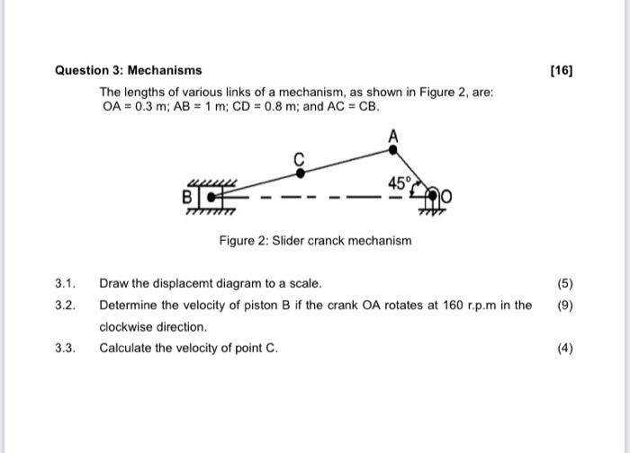 Solved [24] Question 2 Balansing A rotating shaft carries