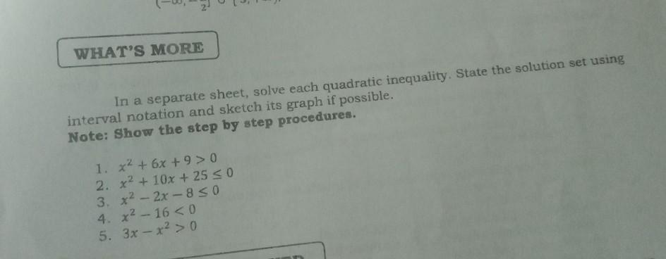 Solved Learning Module for Junior High School Mathematics | Chegg.com
