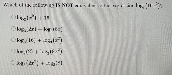 solved-which-of-the-following-is-not-equivalent-to-the-chegg